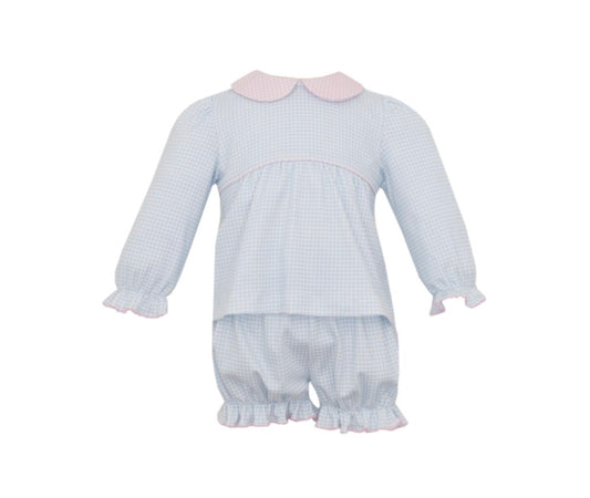 Susan's Gingham Bloomer Set