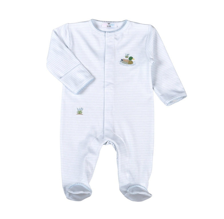 Blue Mallard Duck Footie