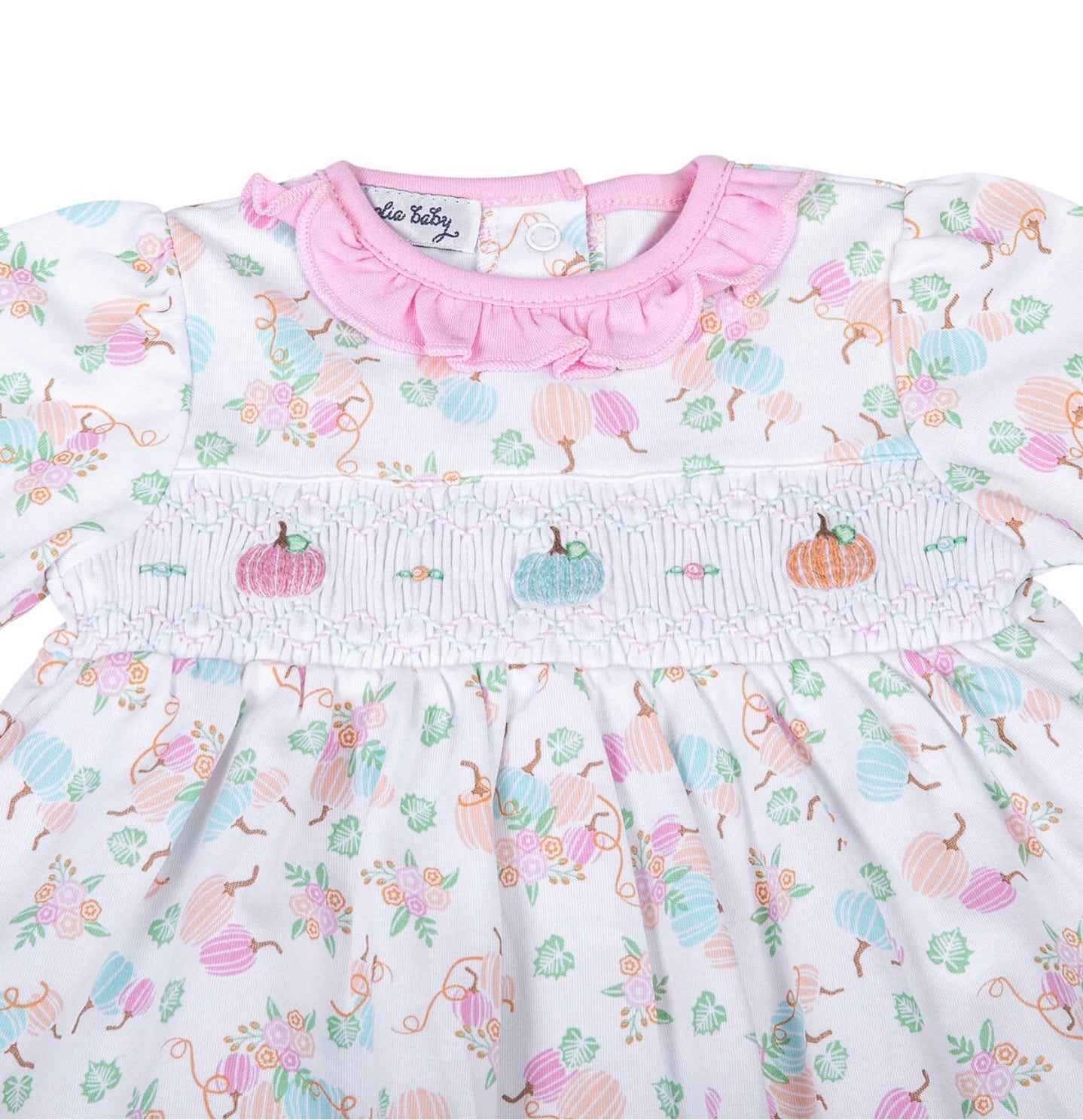 Poppi Smocked Pumpkin Dress