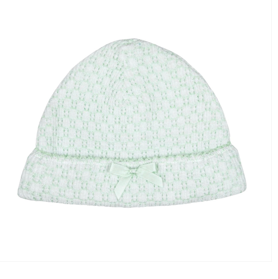 Paty Saylor Beanie Mint Green/No Bow