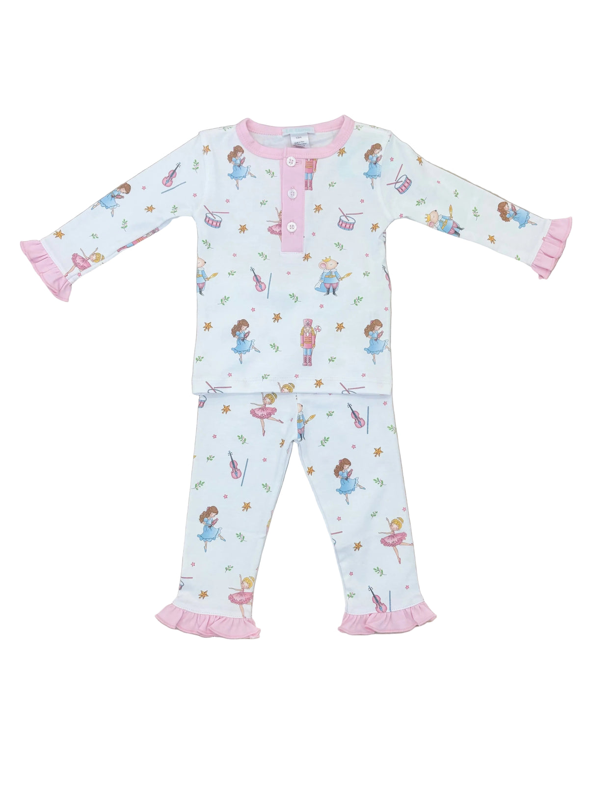 Pima Nutcracker Girl LS PJ's