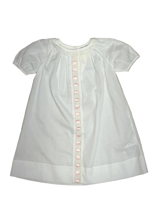 Baby Brantley Pink Ribbon Gown