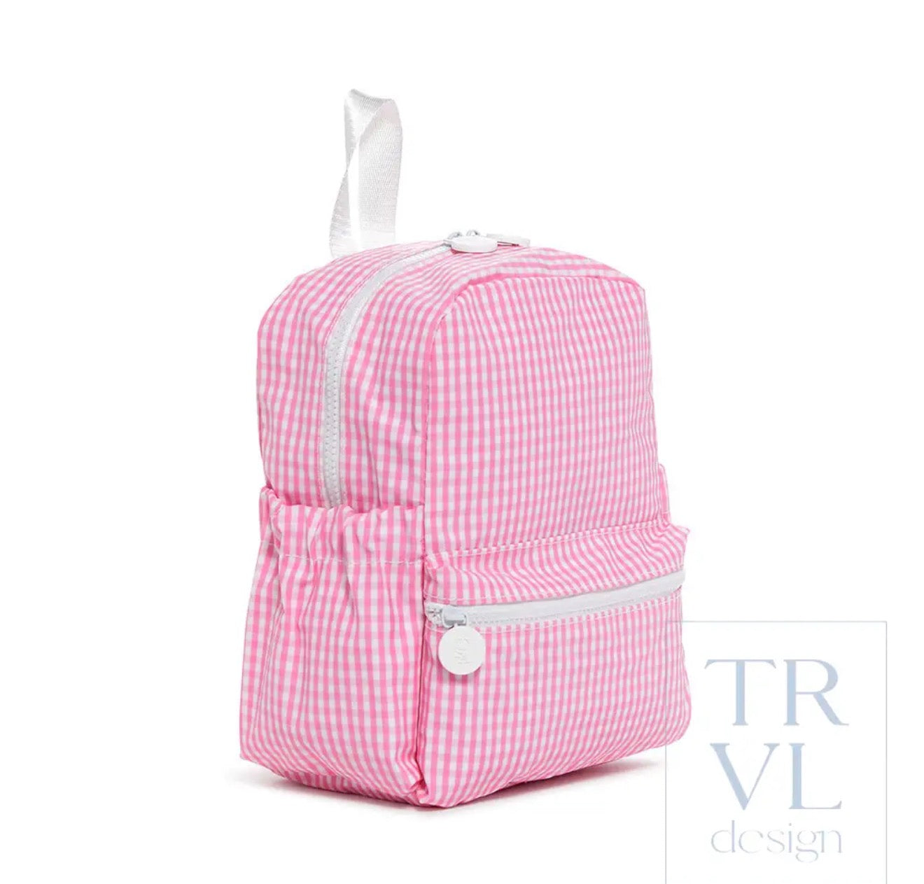 TRVL Pink Gingham Mini Packer