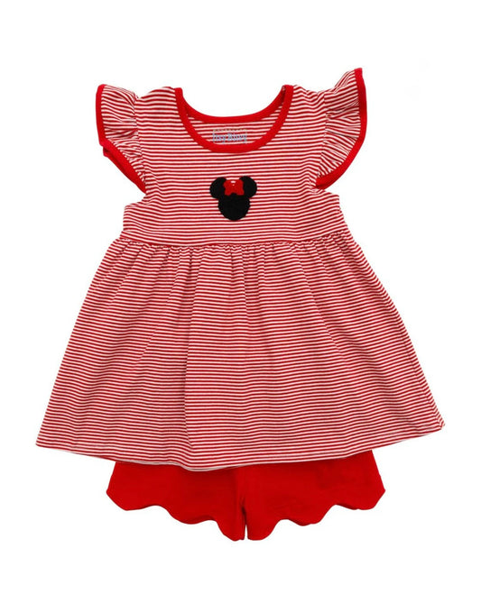 Miss Mouse Scalloped Short Set