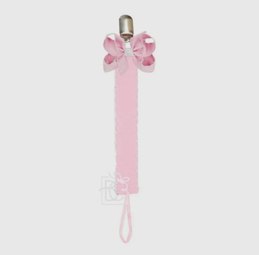 Pink Ribbon Paci Clip