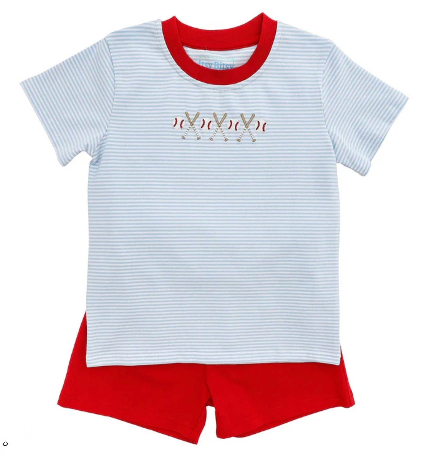 Chipper's Baseball Shorts Set