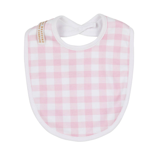 Pink Burp Me Bib