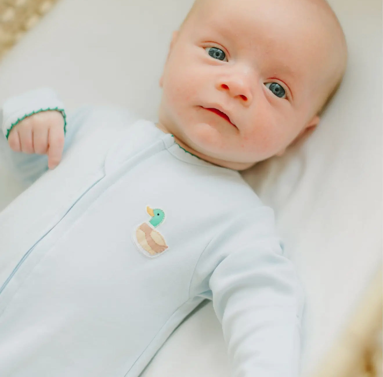Phil’s Mini Mallard Blue Zip Footie