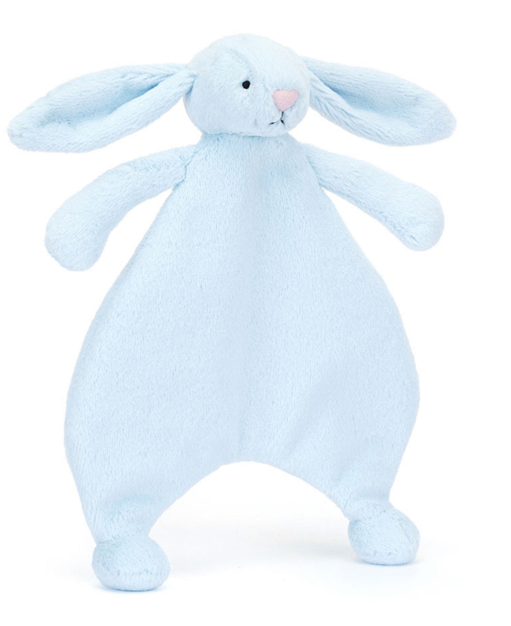 Bashful Blue Bunny Comforter