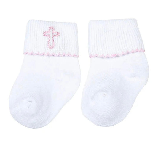 Blessed Embroidered Socks
