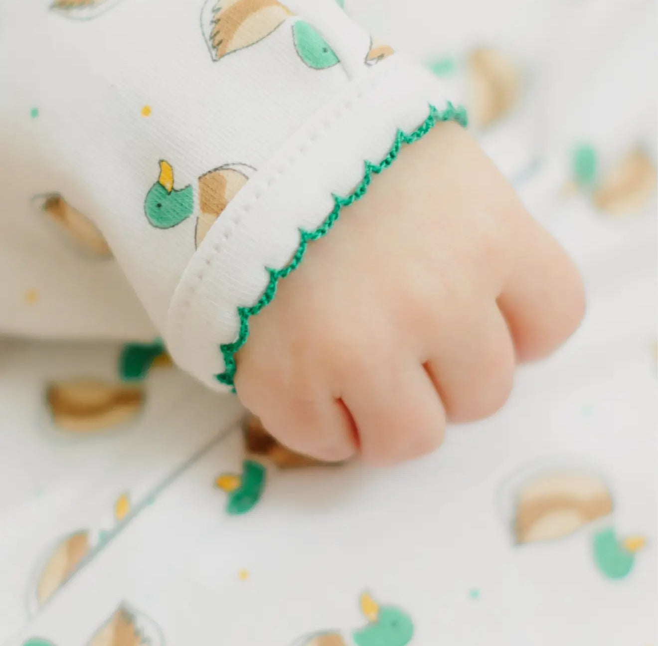 Jeb’s Mini Mallard Print Footie