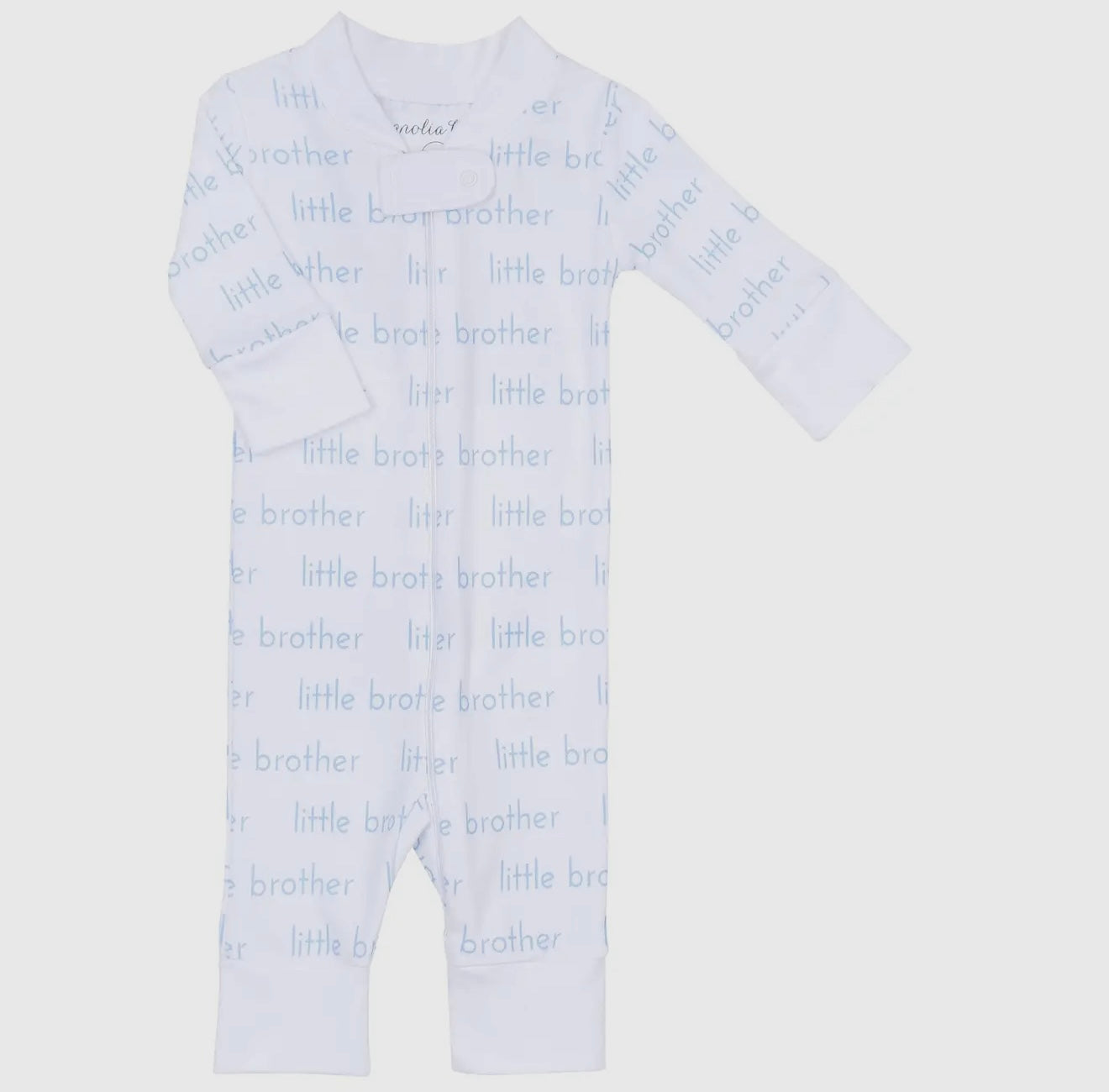 Little Brother Zipper Pajamas
