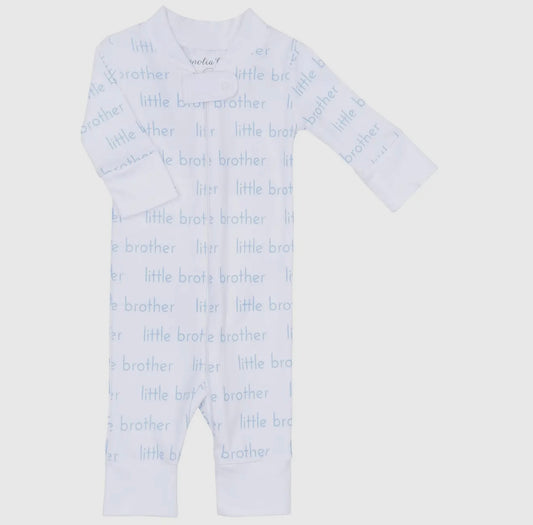 Little Brother Zipper Pajamas