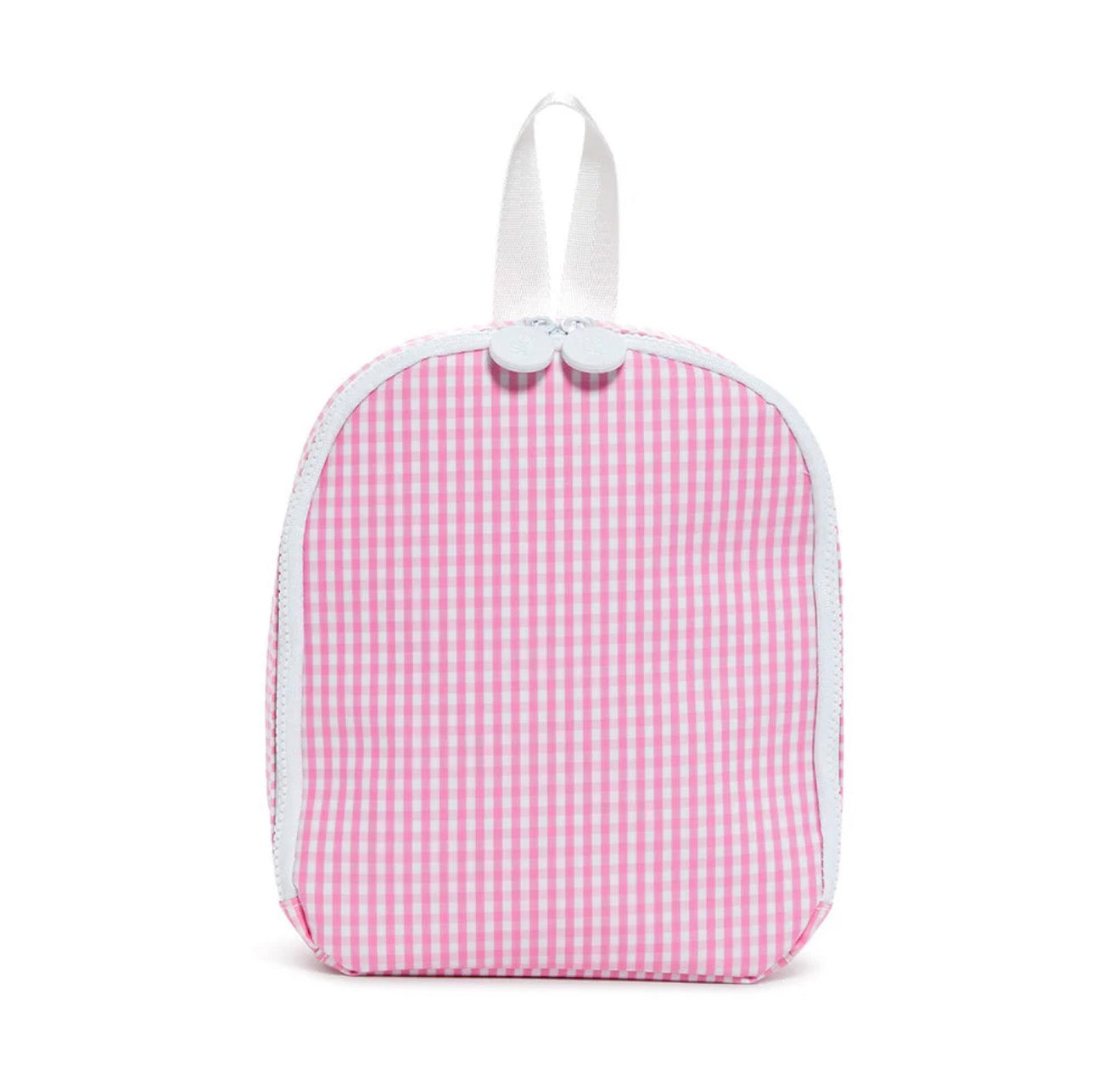 TRVL Pink Gingham Bring It Lunch Bag