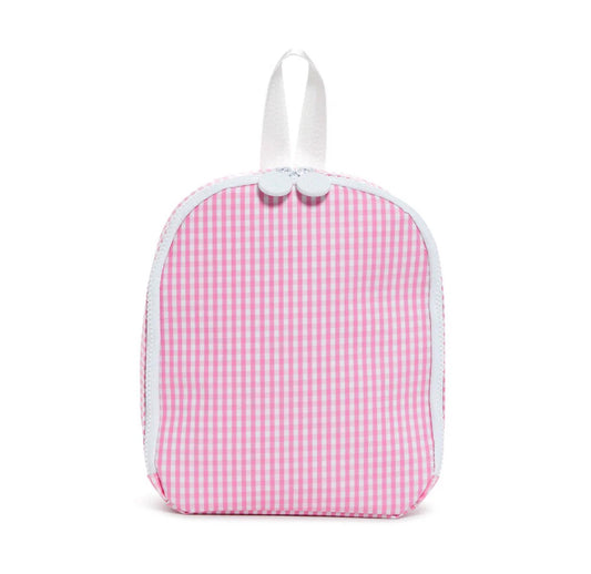 TRVL Pink Gingham Bring It Lunch Bag