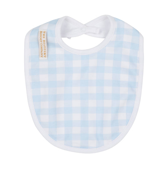 Blue Burp Me Bib