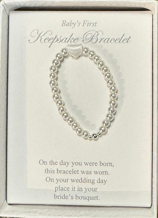 Infant To Bride Sterling Keepsake Bracelet