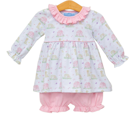 Sweet Puppy Bloomer Set