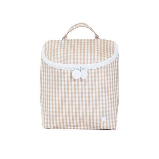 TRVL Tan Gingham Take Away Lunch