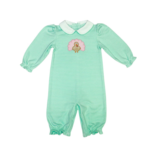 Louisa’s Mint Turkey Romper