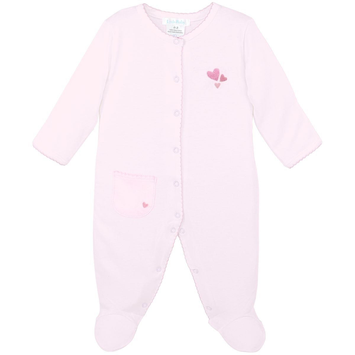 Festive Hearts Footie