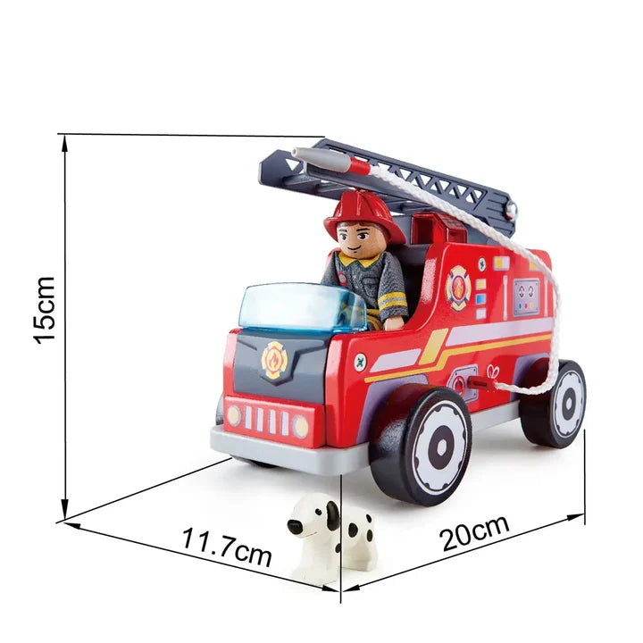 Hape Fire Truck Playset
