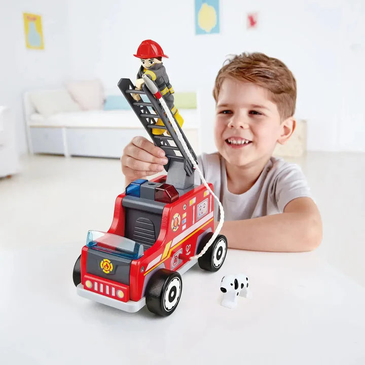 Hape Fire Truck Playset