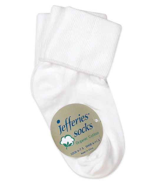 Jefferies White Organic Cotton Socks 3 Pair Pack 32290