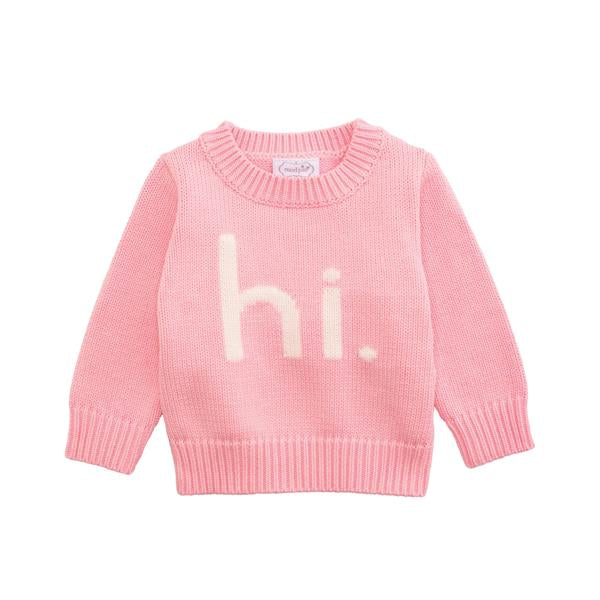 Hi Baby Girl Sweater
