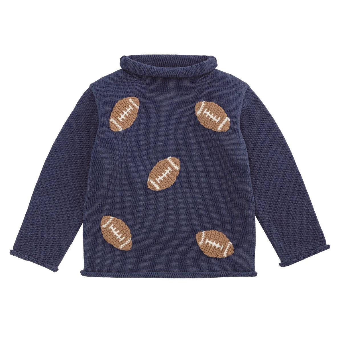 Football Rollneck Sweater