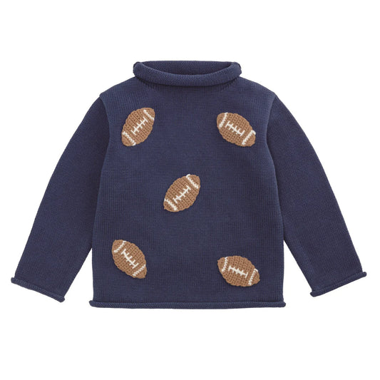 Football Rollneck Sweater