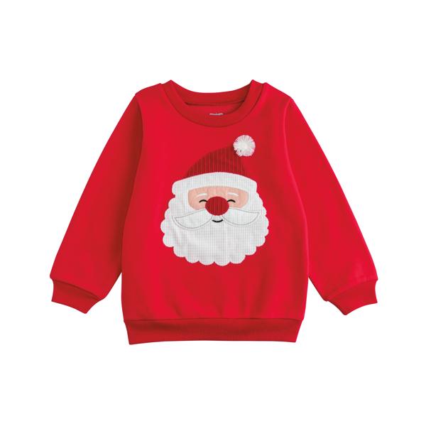 Appliqué Santa Sweatshirt
