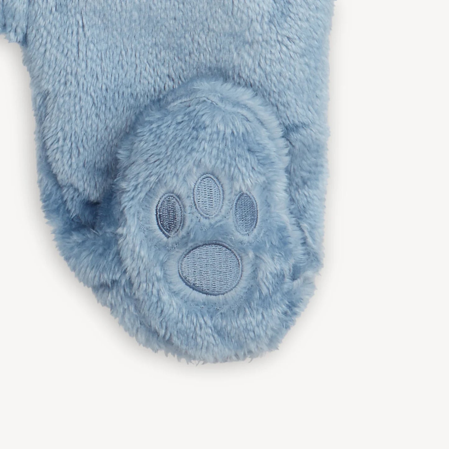 Blue Winter Sky Bear Footie