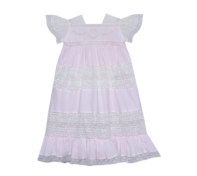 Mary Frances Pink Heirloom Dress
