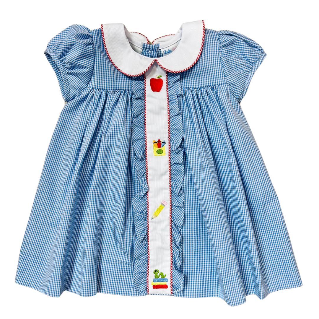 Molly Embroidered School Dress