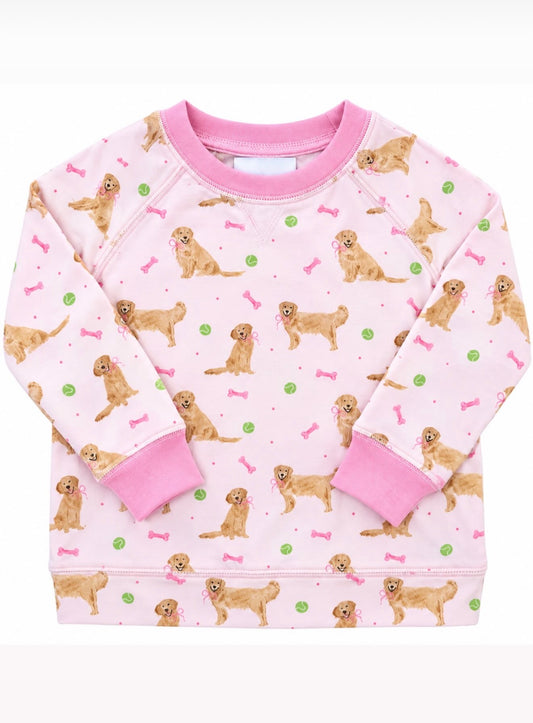 Pink Puppy Crewneck