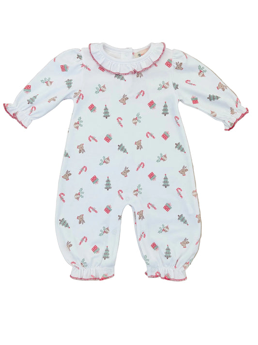 Luigi Christmas Romper