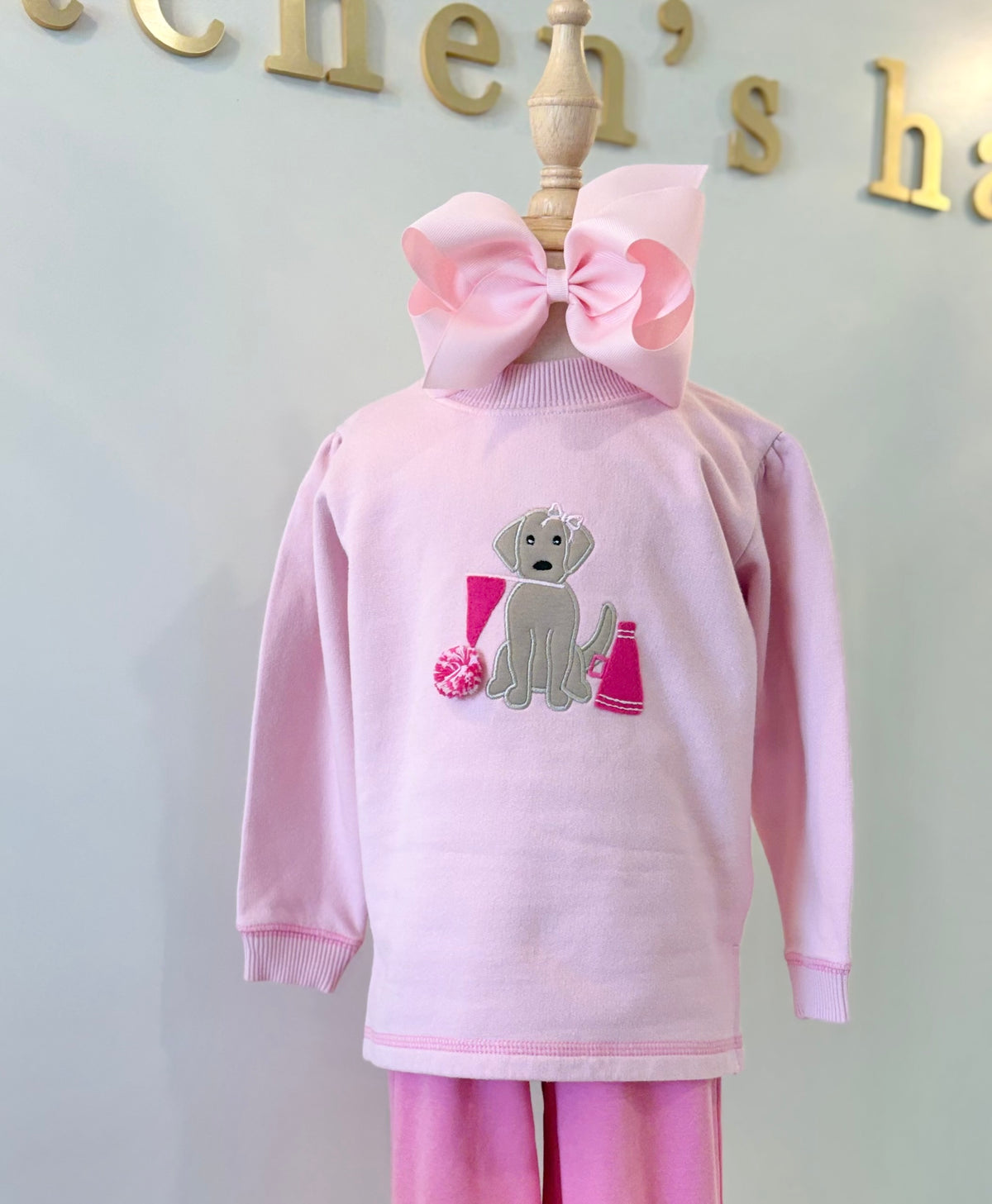 Pink Cheer Sweatshirt