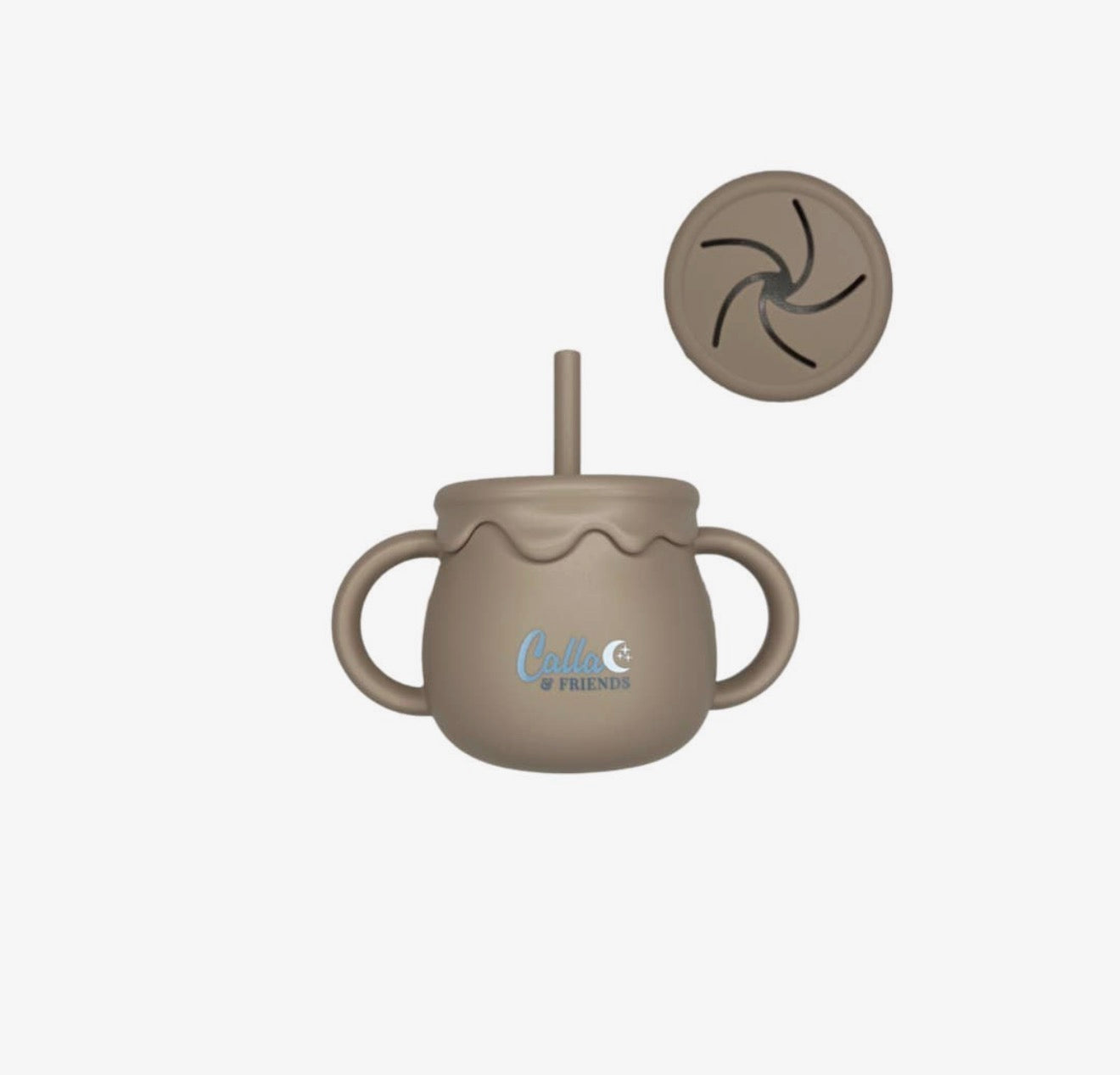 Straw/Snack Cup - Fawn