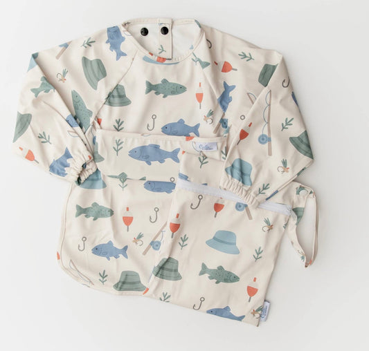 Grayson Long Sleeve Bib-Lakeside Catch