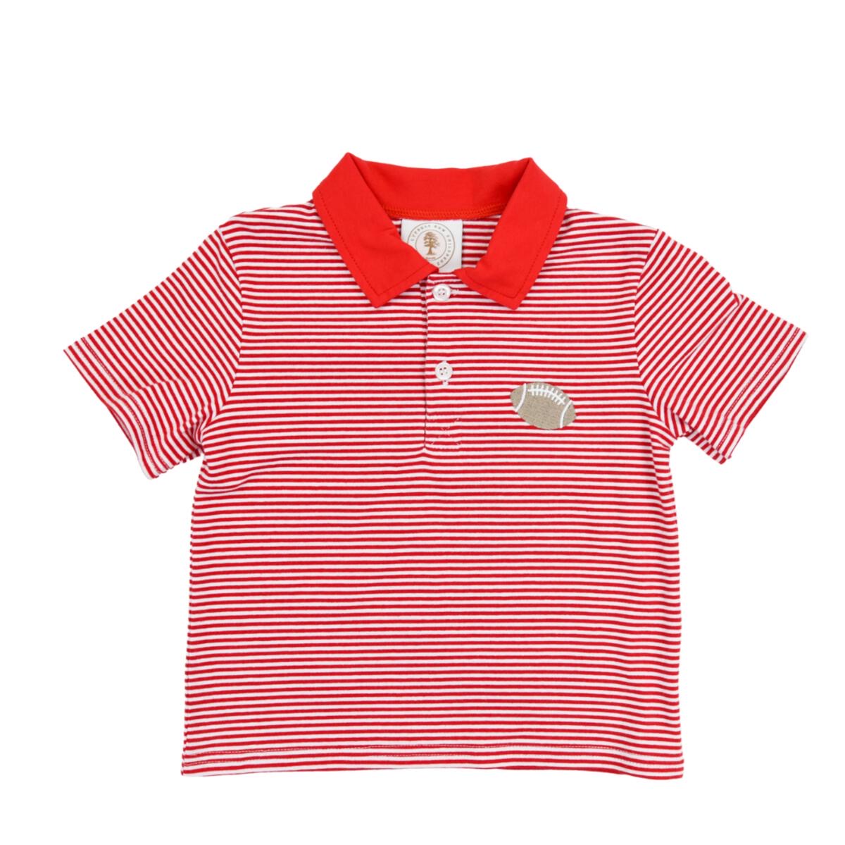 Red Stripe Tailgate Tee