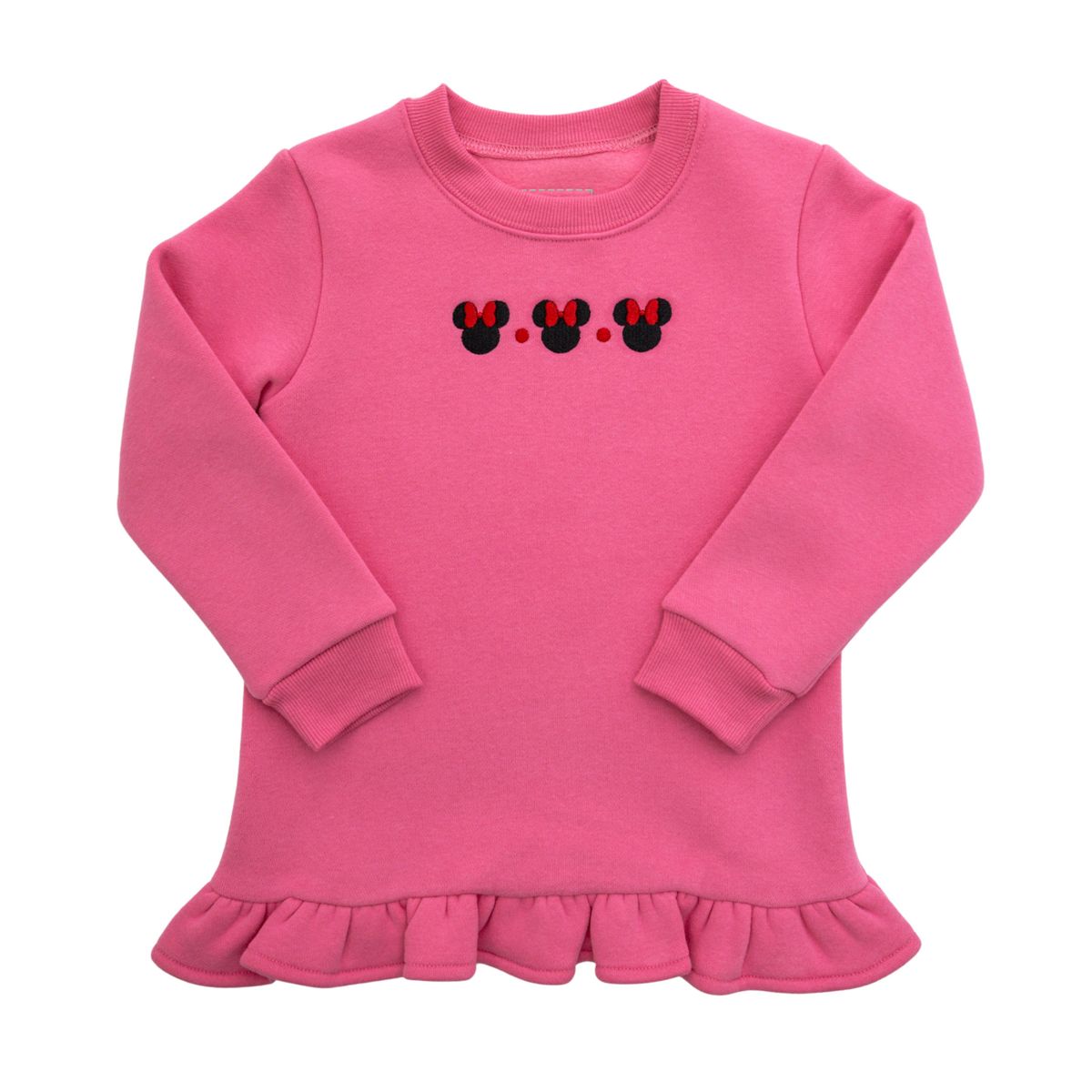 Minnie's Pink Ruffle Pullover