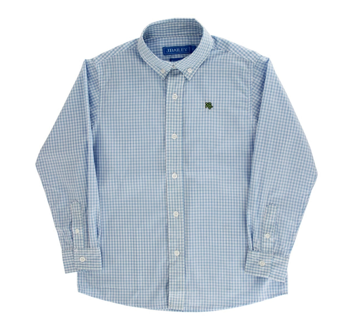 Blue Check Buttondown