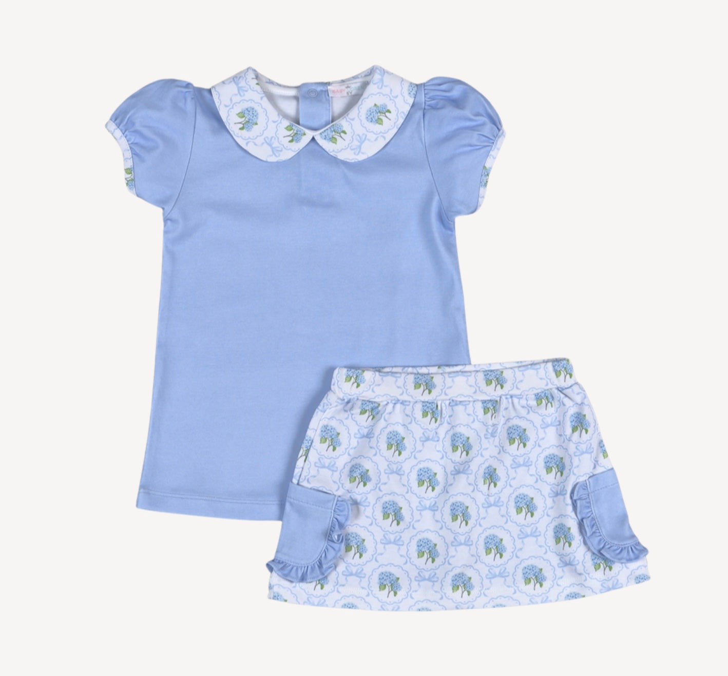 Molly Hydrangea Skort Set