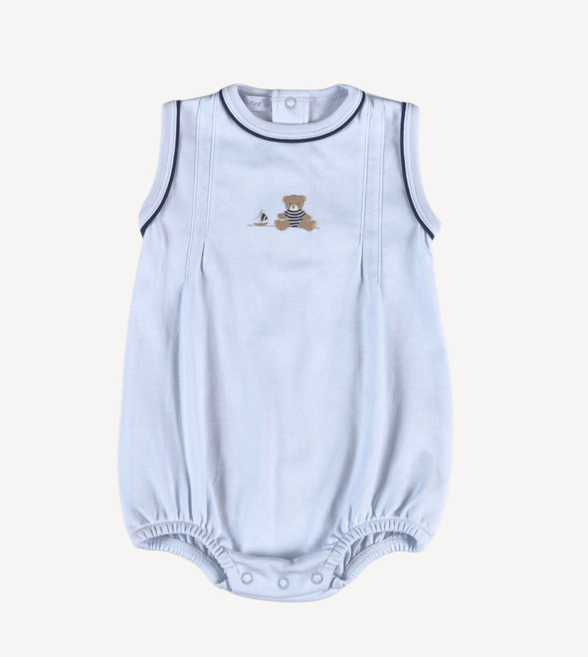 Baby Bear with Sailboat Bubble