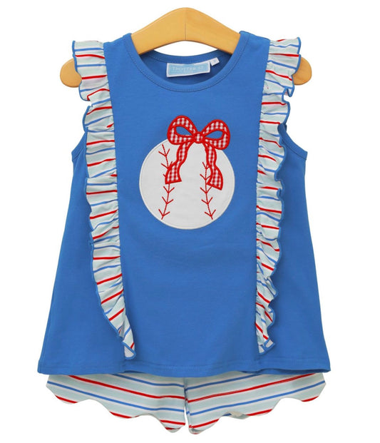 Jackie Let's Play Ball Short Set