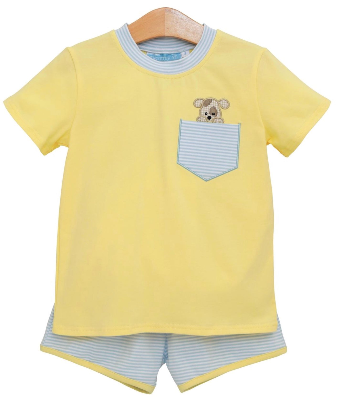 Puppy Paws Shorts Set