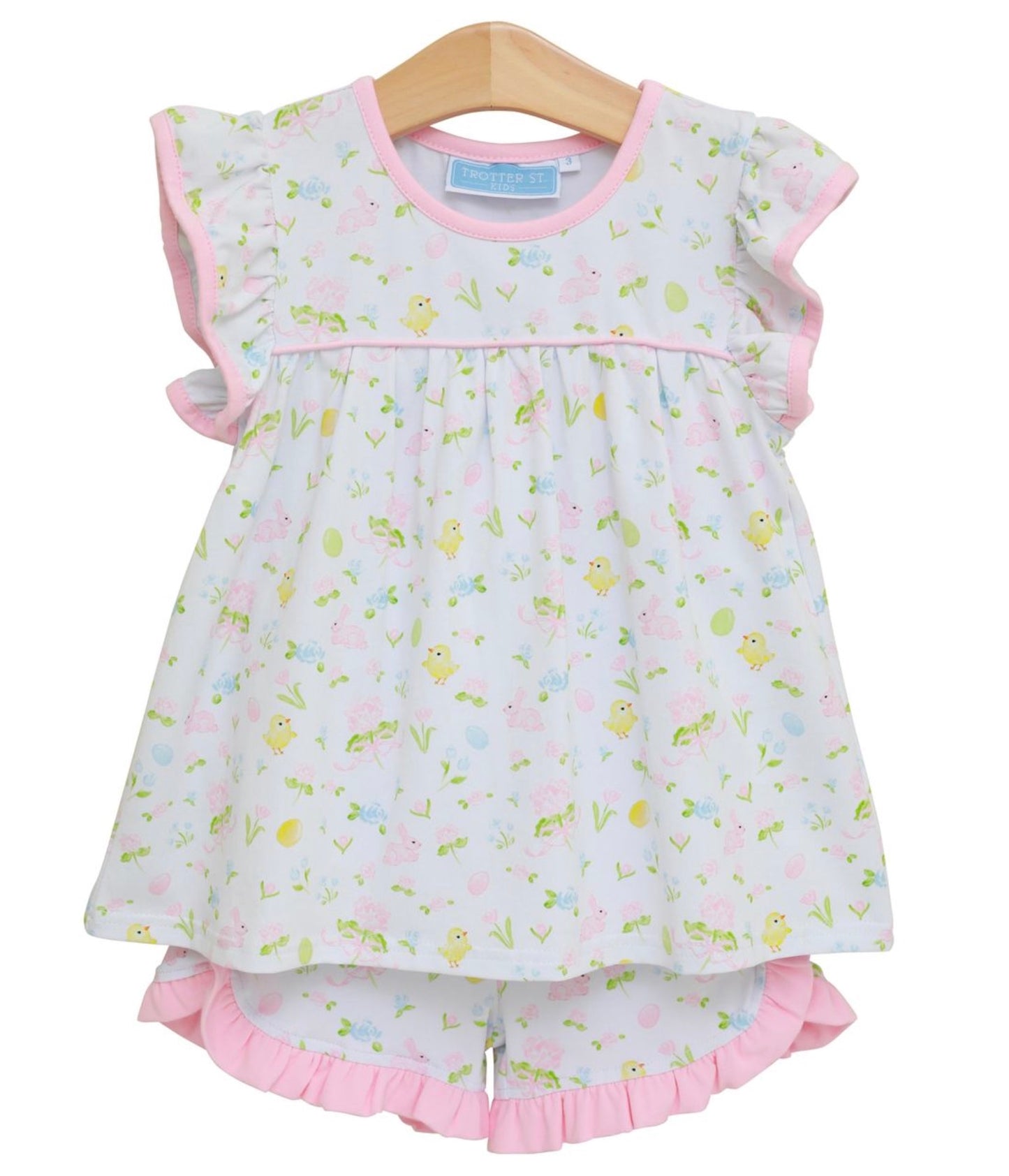 Cottontail Ruffle Shorts Set