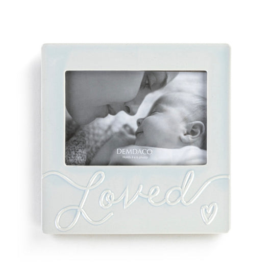 Loved Baby Frame - Blue