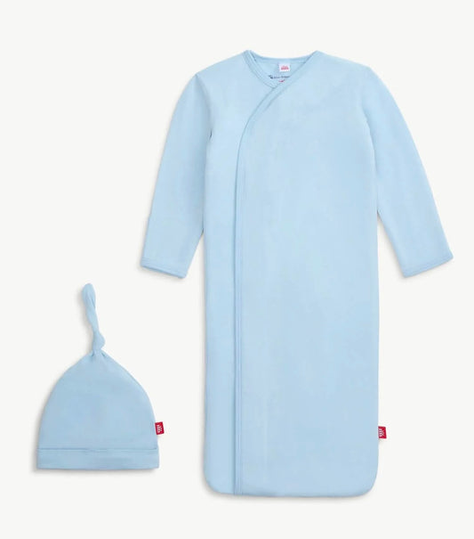 Baby Blue Magnetic Gown & Hat